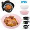 Air Fryer Silicone Pot Basket Liners Non-Stick Safe Oven Baking Tray Accessories